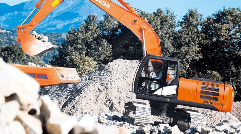 Гусеничные экскаваторы Hitachi ZX200-5G 3408