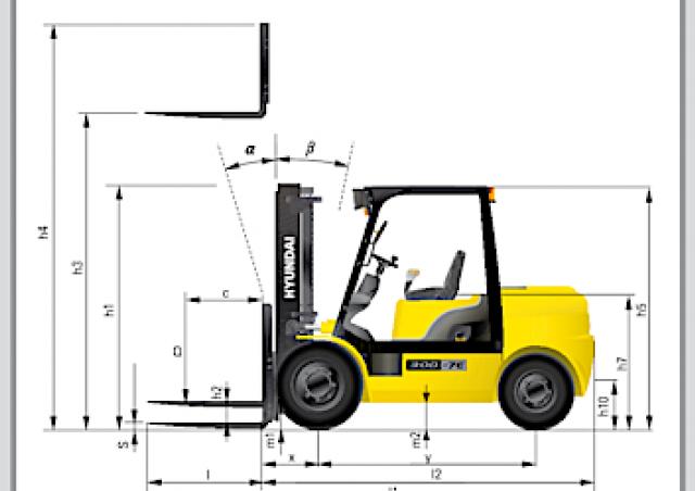 Фронтальный погрузчик Дизельный Hyundai 25 D 7 E 22974