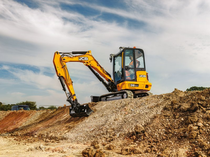 Мини-экскаваторы JCB 801.4 8723