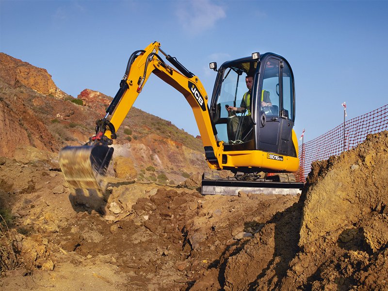 Мини-экскаваторы JCB 8016 CTS 8720