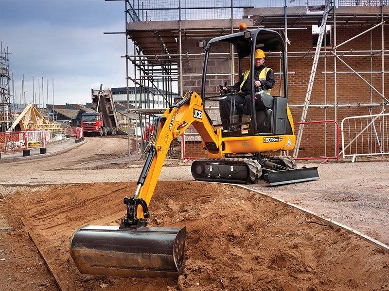 Мини-экскаваторы JCB 8016 CTS 8721
