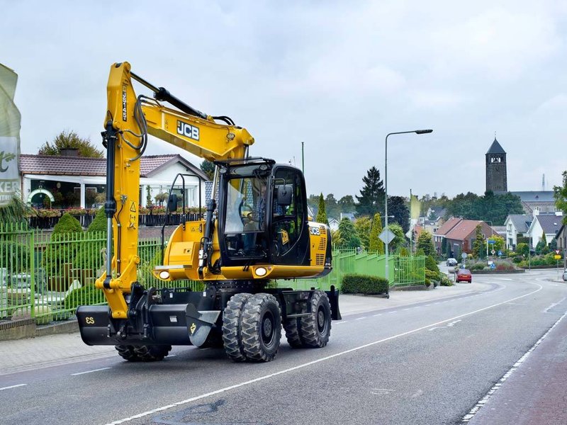 Мобильные экскаваторы JCB JS145W 8052