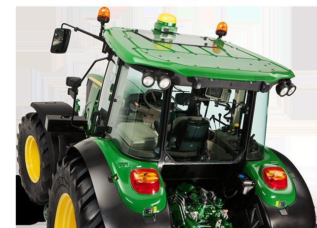 Тракторы с 4-х осевым John Deere 6110 MC 16397