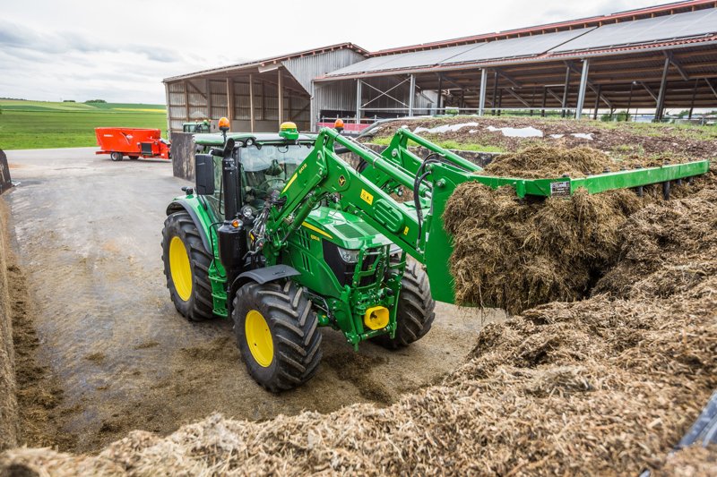 Тракторы с 4-х осевым John Deere 6130R 16362