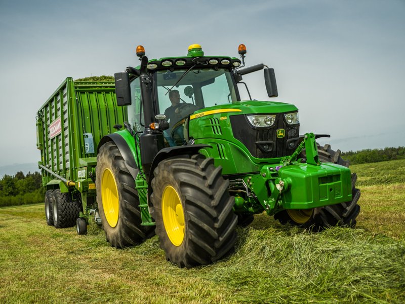 Тракторы с 4-х осевым John Deere 6155R 16339