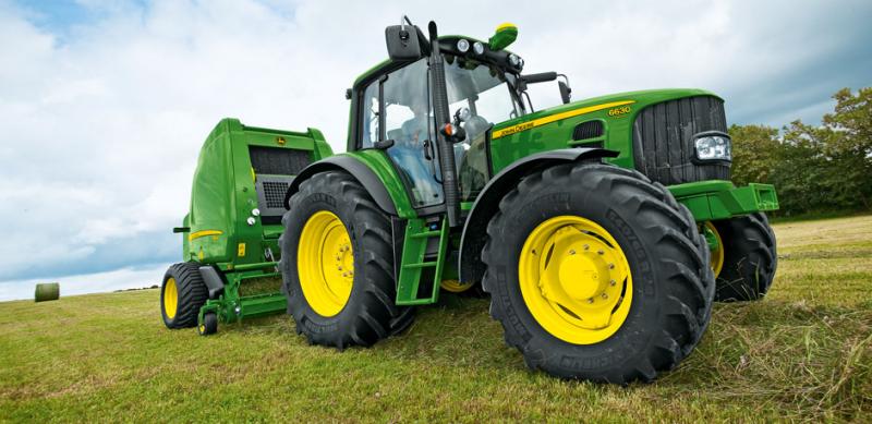Тракторы с 4-х осевым John Deere 6830 Premium 16374