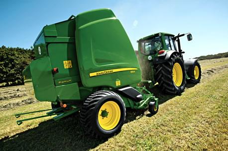 Рулонные пресс-подборщики John Deere 864 15638