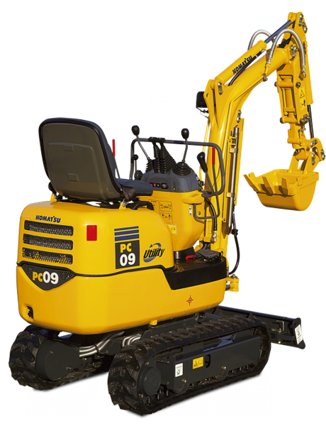 Мини экскаватор komatsu