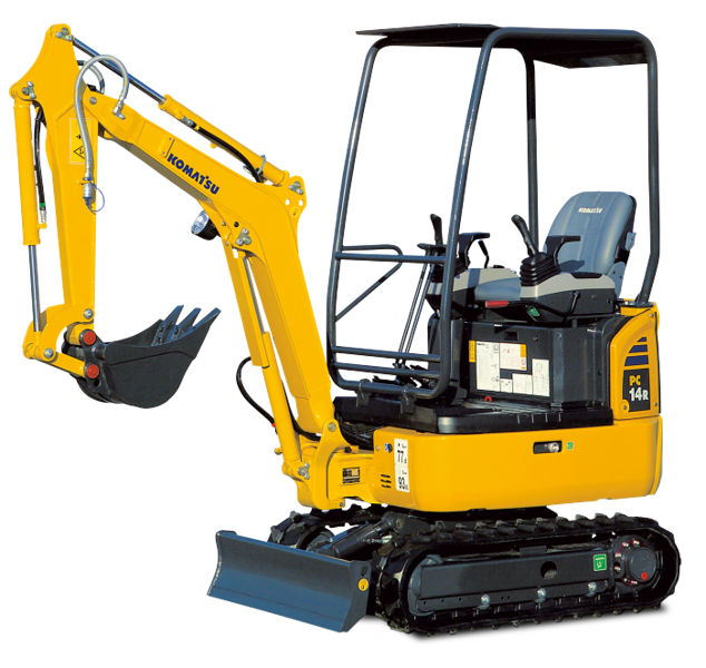 Мини-экскаваторы Komatsu PC14R-3HS 3929