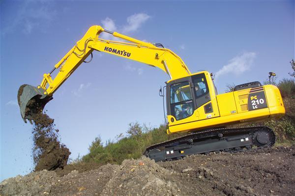 Гусеничные экскаваторы Komatsu PC210-8 5296