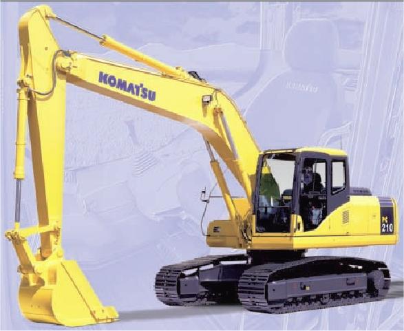 Гусеничные экскаваторы Komatsu PC210LC-8 5325