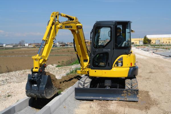 Мини-экскаваторы Komatsu PC45-1 3874