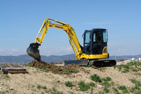 Мини-экскаваторы Komatsu PC45MR-3 3940