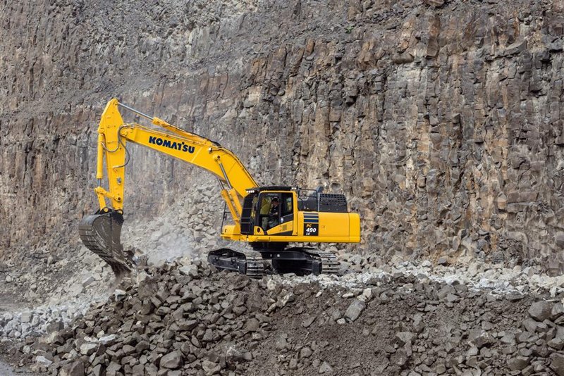 Гусеничные экскаваторы Komatsu PC490LC-11E0 5319