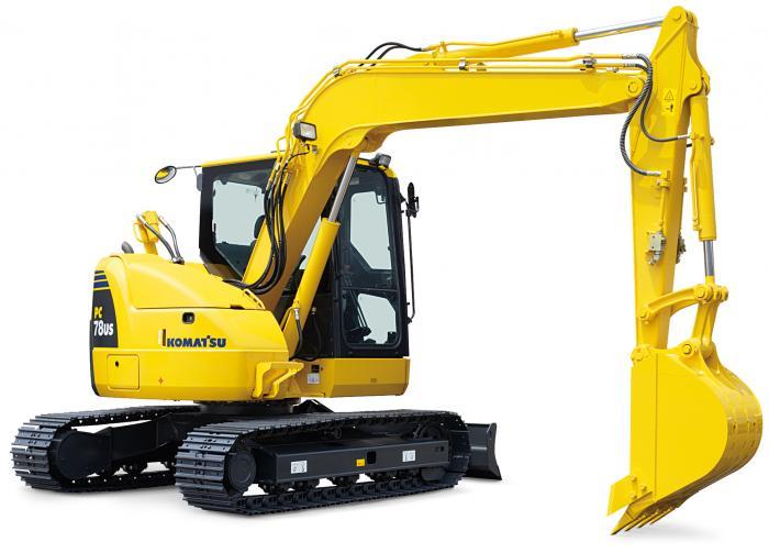 Гусеничные экскаваторы Komatsu PC78US-8 5293