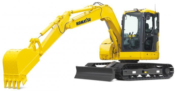 Гусеничные экскаваторы Komatsu PC78US-8 5294