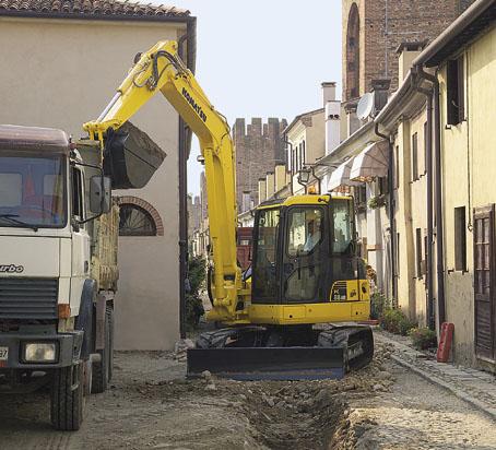 Гусеничные экскаваторы Komatsu PC88MR-8 5311