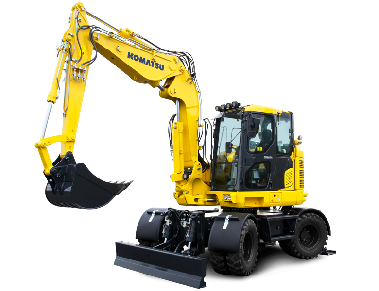 Мобильные экскаваторы Komatsu PW118MR-11 8351