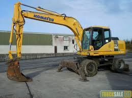 Мобильные экскаваторы Komatsu PW160-7E0 8309