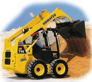 Компактные погрузчики Komatsu SK714-5 Super Flow 12201