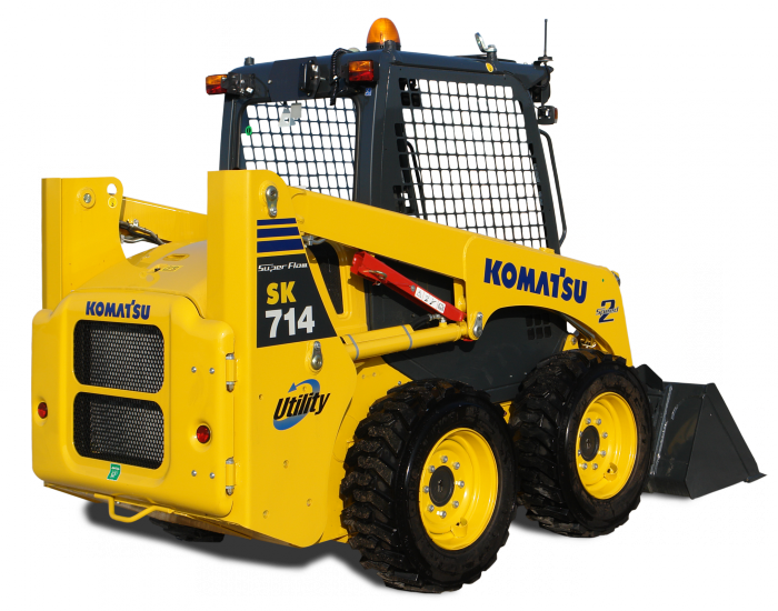 Компактные погрузчики Komatsu SK714-5 Super Flow 12202