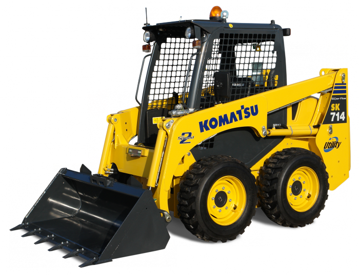 Компактные погрузчики Komatsu SK714-5 Super Flow 12203