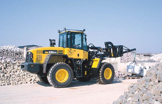 Колесные погрузчики Komatsu WA250-1 9555