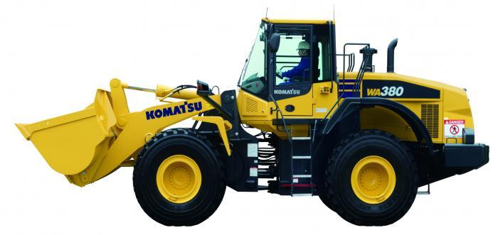 Колесные погрузчики Komatsu WA380-7 9568