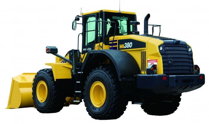 Колесные погрузчики Komatsu WA380-7 9572