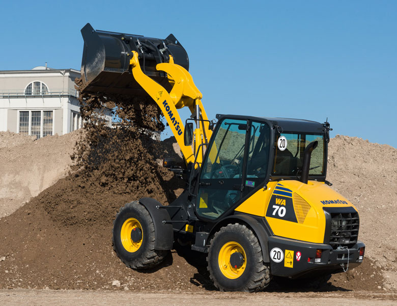 Колесные погрузчики Komatsu WA70-7 9588