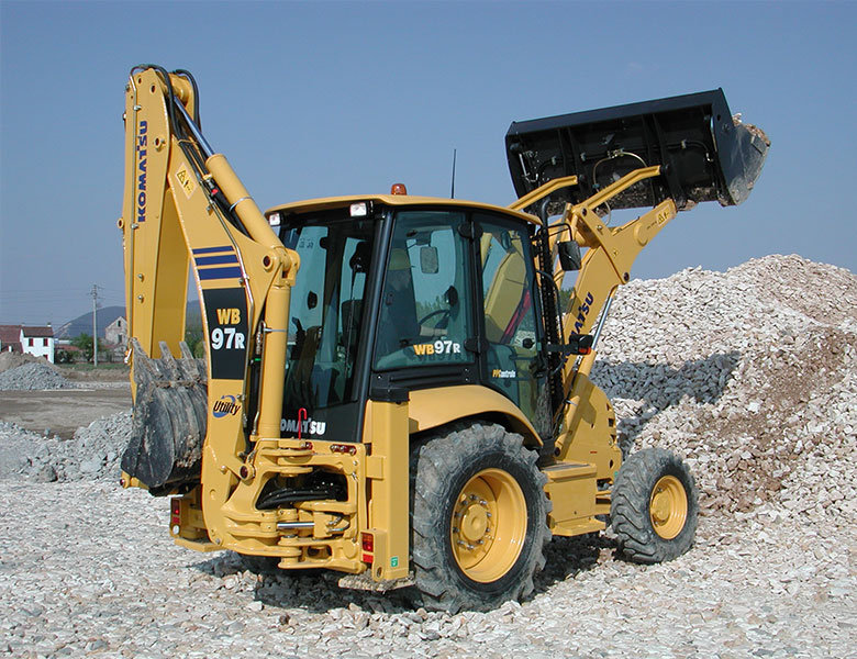 Экскаваторы-погрузчики Komatsu WB97R-5 11653