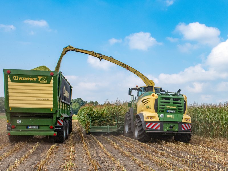 Полевой измельчитель c приводом на одну ось Krone BiG X 1180 14342