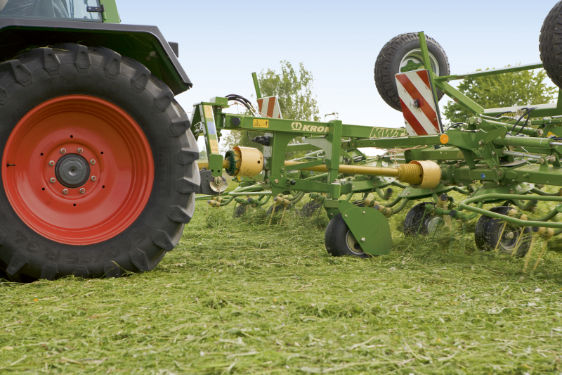 Роторная ворошилка-вспушиватель Krone KWT 7.82/6x7 15405