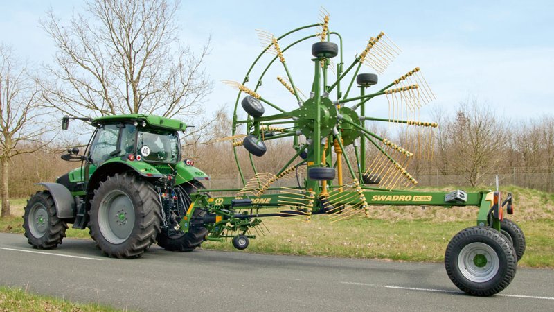 Роторный валкователь Krone Swadro TC 760 15203