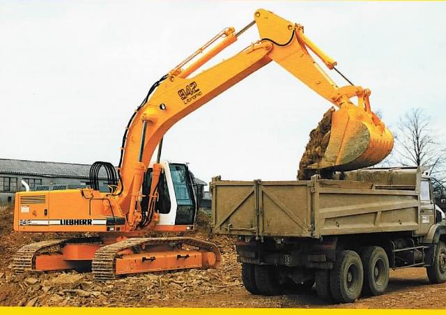 Гусеничные экскаваторы Liebherr R 942 Litr. V 3474