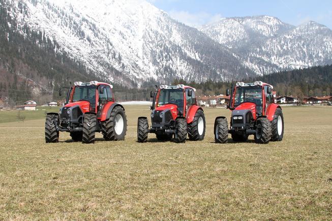Тракторы с 4-х осевым Lindner Geotrac 74 18952