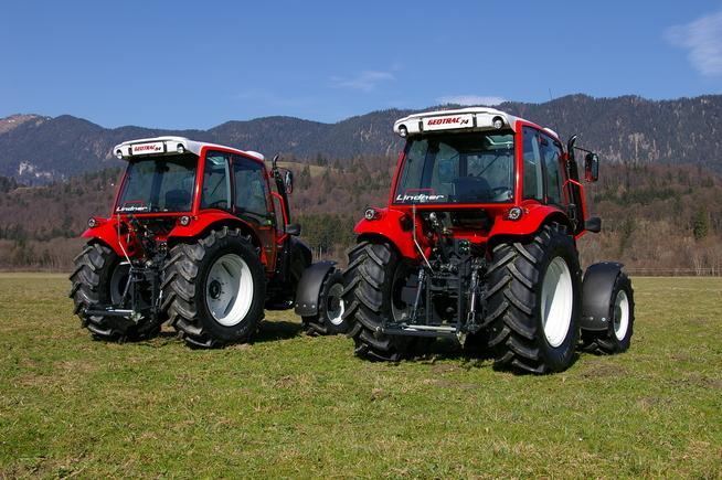 Тракторы с 4-х осевым Lindner Geotrac 74 18954