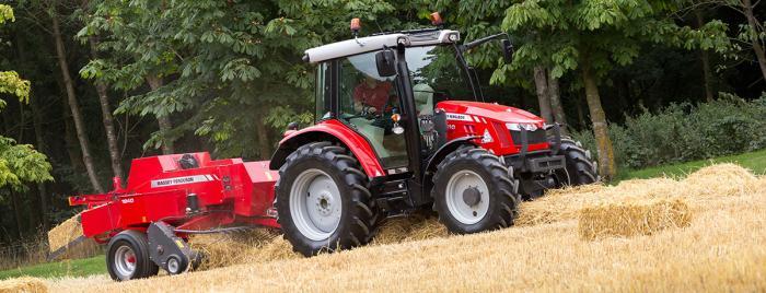 Пресс-подборщик крупногабаритный и пресс высокого давления Massey Ferguson MF 1840 18117