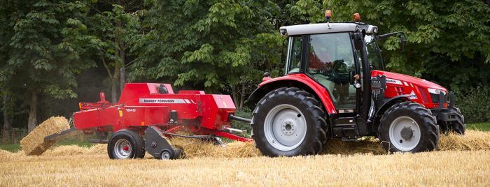 Пресс-подборщик крупногабаритный и пресс высокого давления Massey Ferguson MF 1840 18120