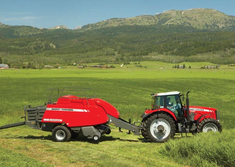 Пресс-подборщик крупногабаритный и пресс высокого давления Massey Ferguson MF 2150 SP 18140