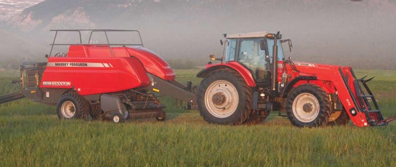 Пресс-подборщик крупногабаритный и пресс высокого давления Massey Ferguson MF 2150 SP 18141