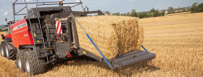 Пресс-подборщик крупногабаритный и пресс высокого давления Massey Ferguson MF 2270XDTC 18128