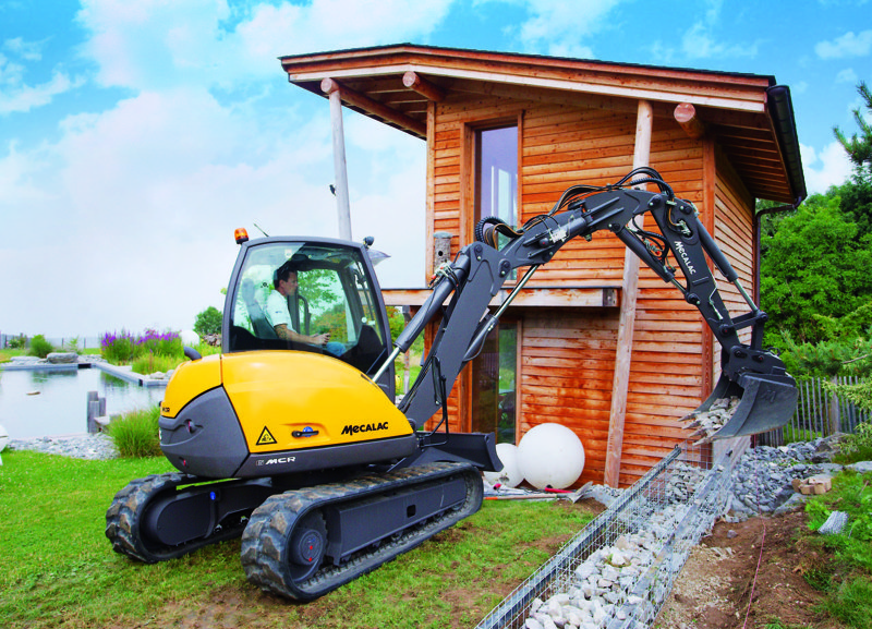 Гусеничные экскаваторы Mecalac 6MCR 5753