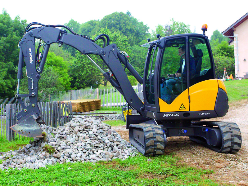 Гусеничные экскаваторы Mecalac 6MCR 5754