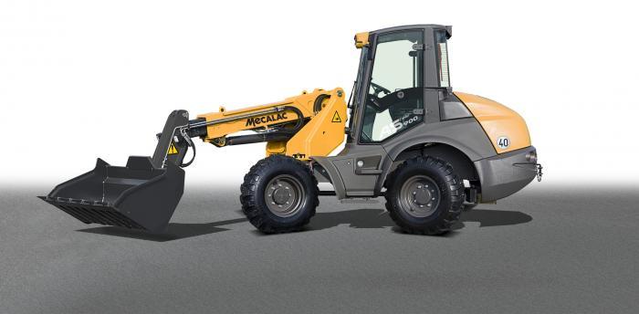 Колесные погрузчики Mecalac AS 900 tele 10395