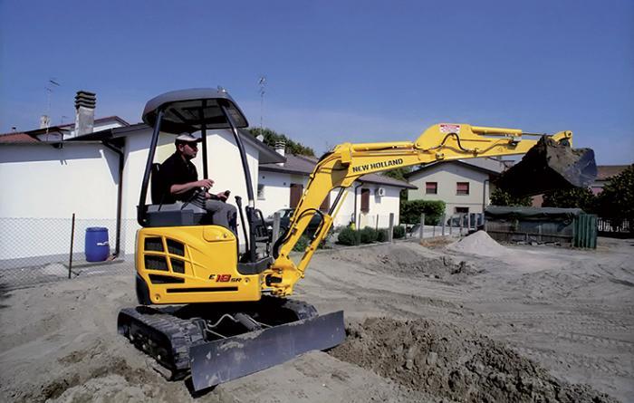 Мини-экскаваторы New Holland E18SR 9172