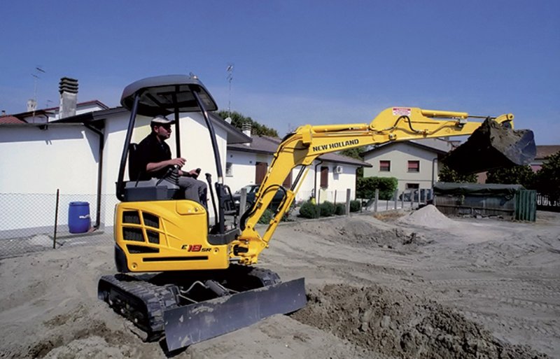 Мини-экскаваторы New Holland E18SR 9173
