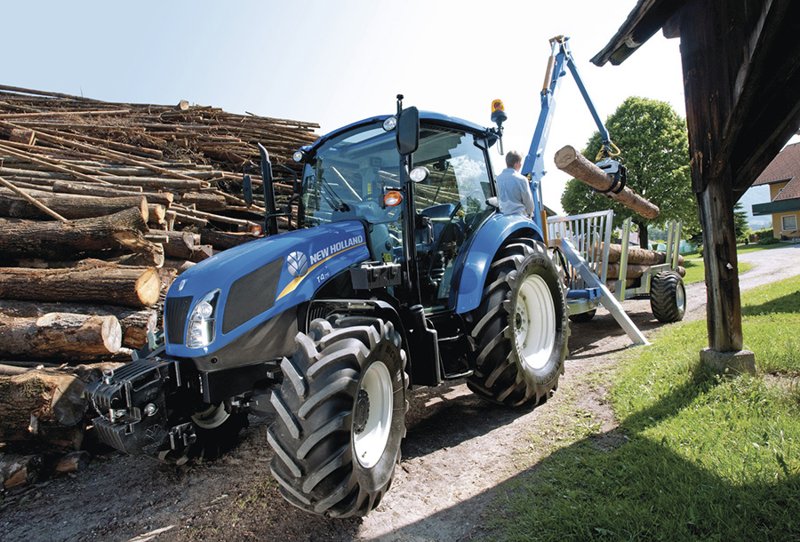Тракторы с 4-х осевым New Holland T4.55 16618