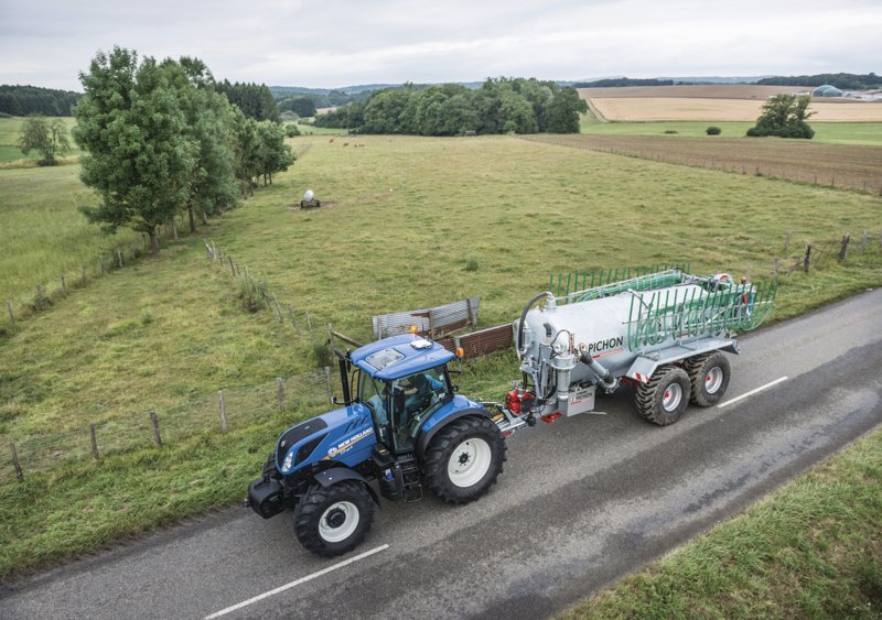 Тракторы с 4-х осевым New Holland T7.165 S 16452