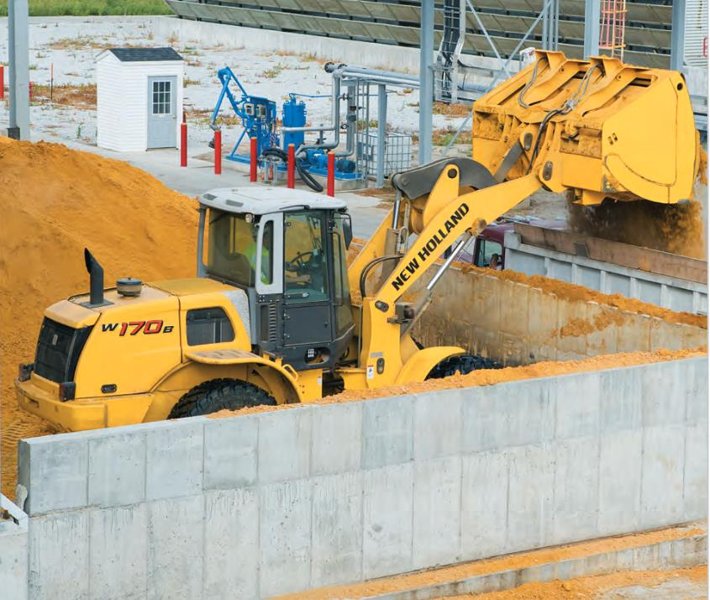 Колесные погрузчики New Holland W170B 10754